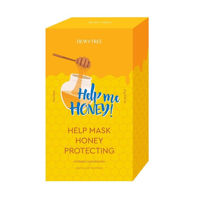 HELP HONEY PROTECTING MASK - Set 10 Masti Pentru Protectie Si Calmare