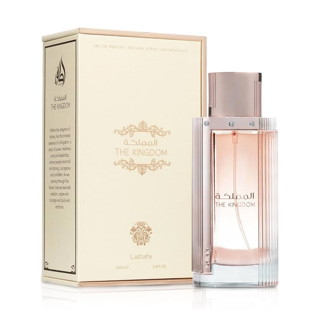 Apa de Parfum The Kingdom Women, Lattafa, Femei – 100ml