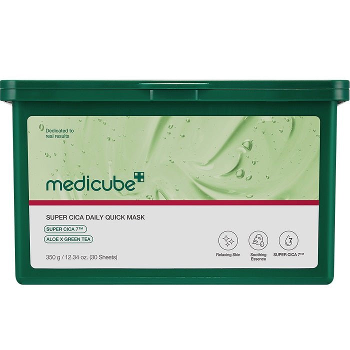 SUPER CICA DAILY QUICK MASK - Set 30 De Masti Pentru Calmare Si Hidratare