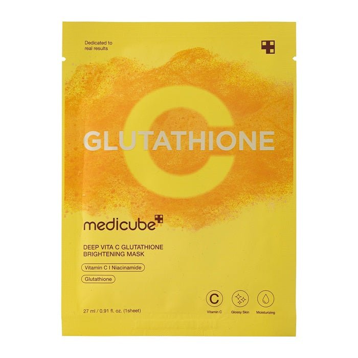 DEEP VITA C GLUTATHIONE BRIGHTENING MASK - Masca De Fata Cu Vitamina C Si Glutation