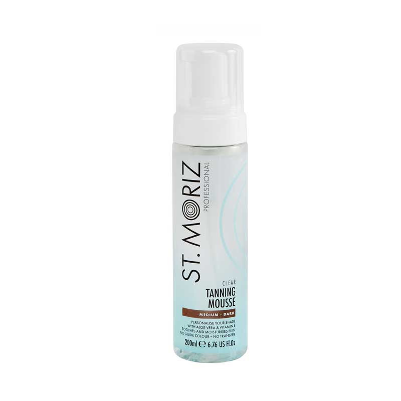 CLEAR TANNING MOUSSE - Spuma Autobronzanta Medium Dark