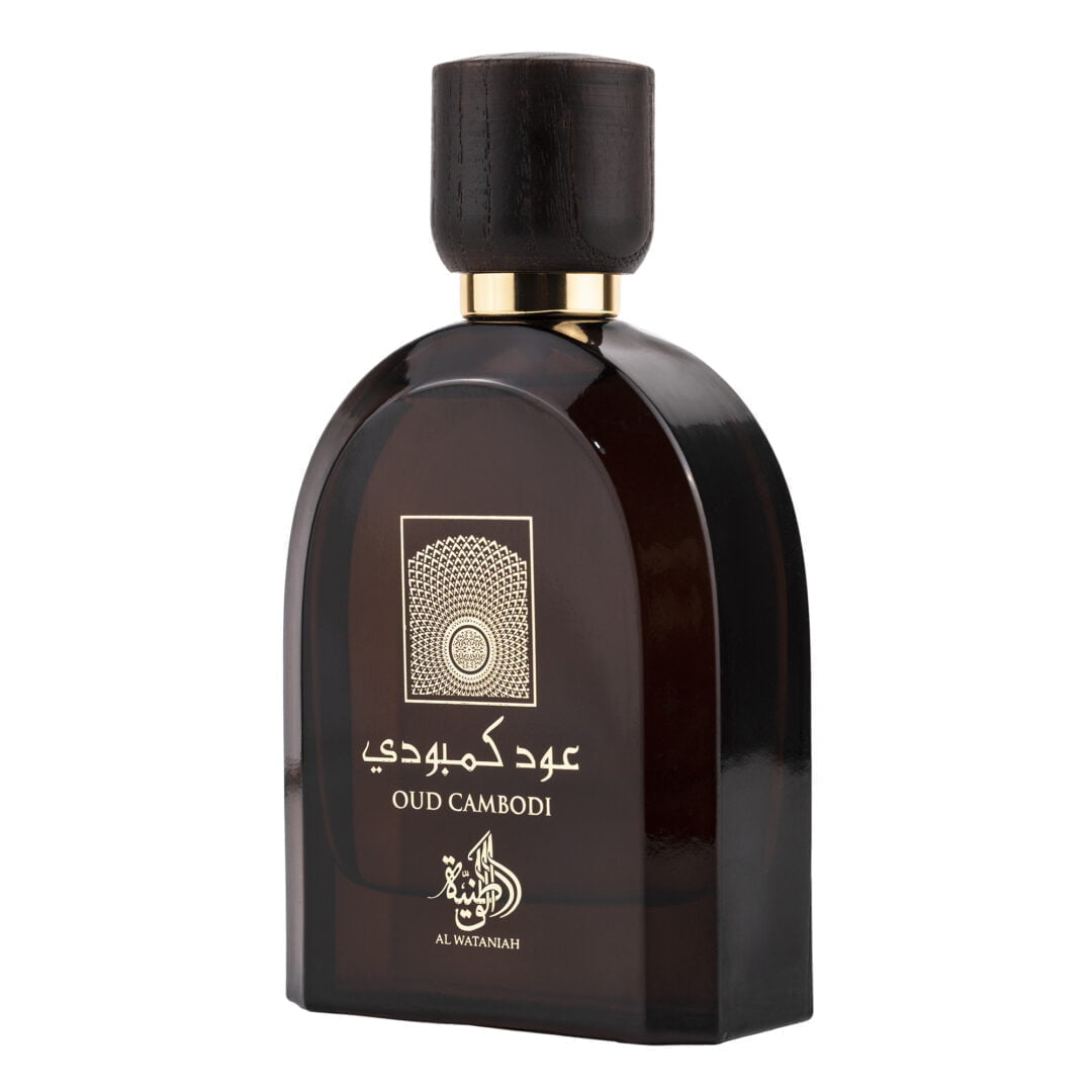 Apa de Parfum Oud Cambodi, Al Wataniah, Barbati – 100ml
