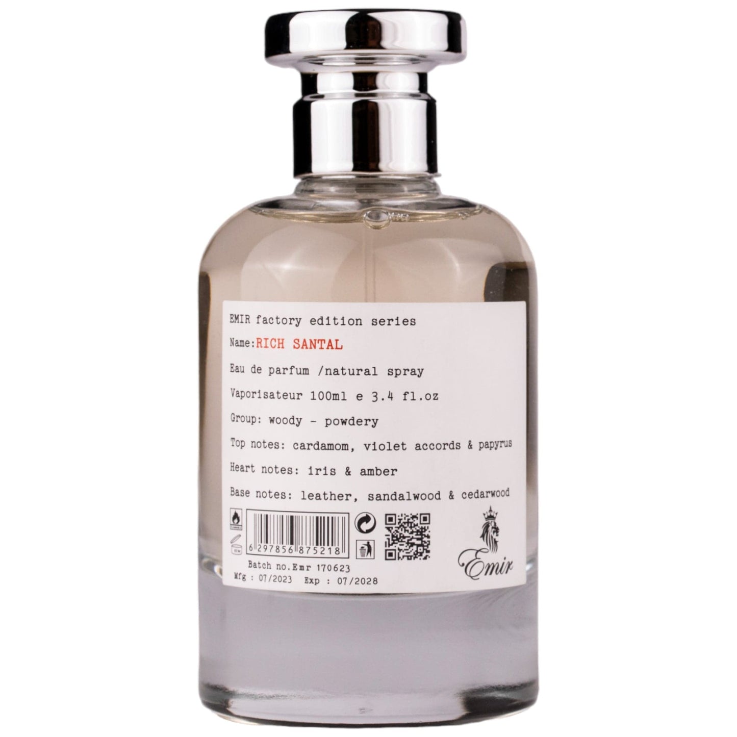 Rich Santal - Factory Edition by Emir - parfum arabesc unisex - EDP - 100 ml