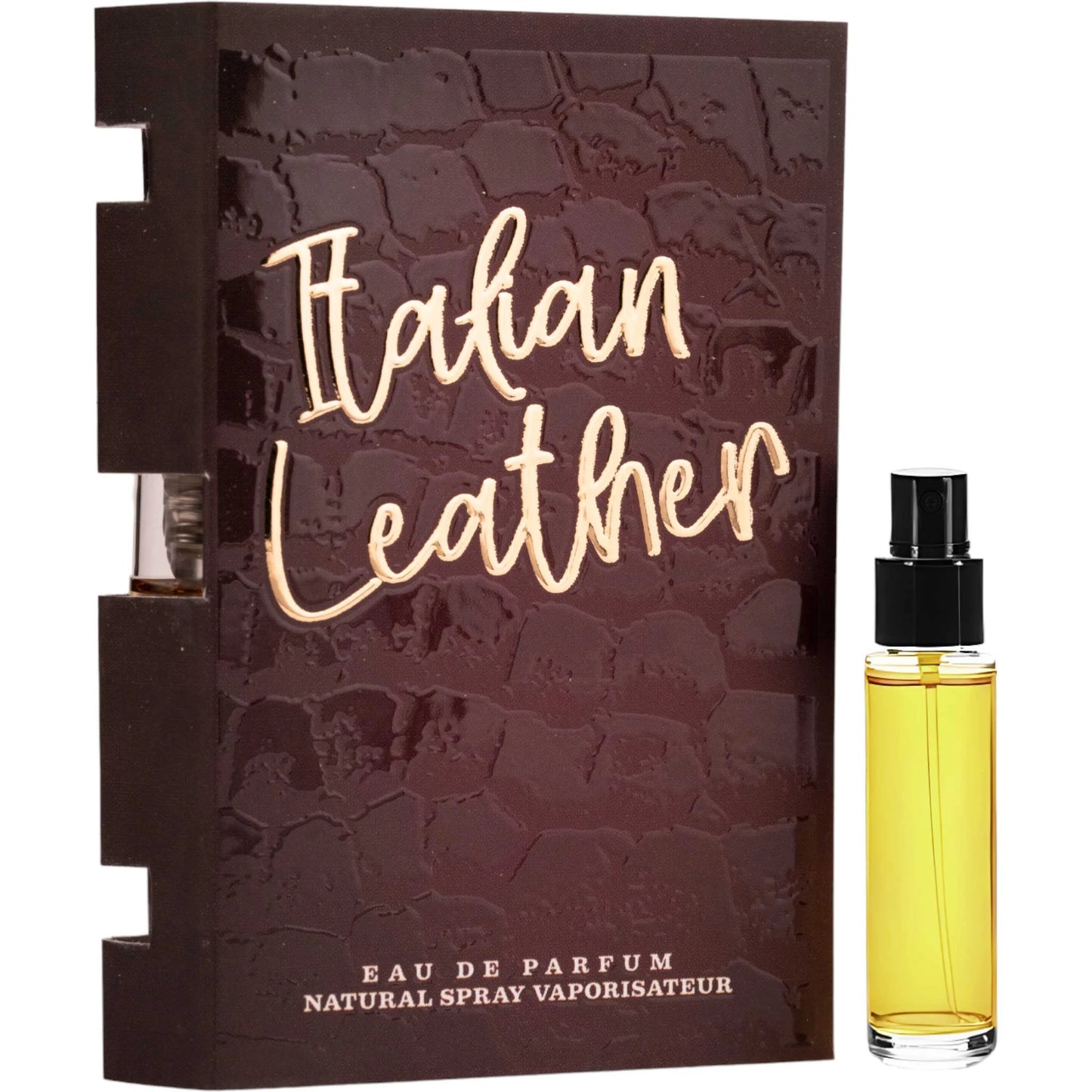 Mostra 2ml parfum Maison Asrar Italian Leather