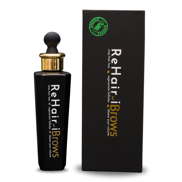 REHAIR BY iBrows - Ser Tratament Leave In 100% Natural Pentru Regenerarea Parului
