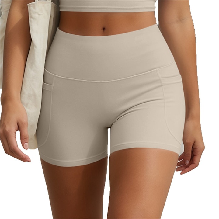 OEM - Pantaloni scurti de yoga Bej