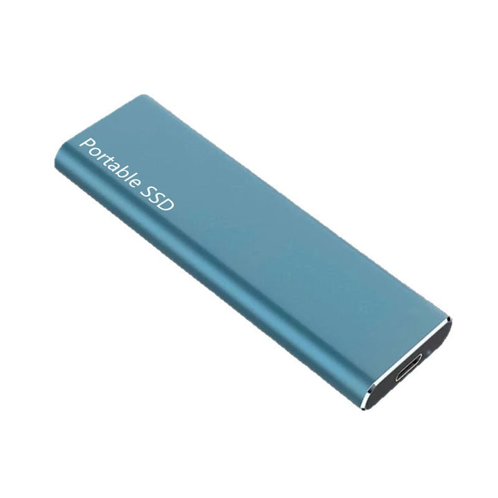 HDD extern Portable 2TB USB 3.1 Hard-Disk Extern Portabil SSD pentru PC Mac Desktop Laptop OUYLAF Albastru