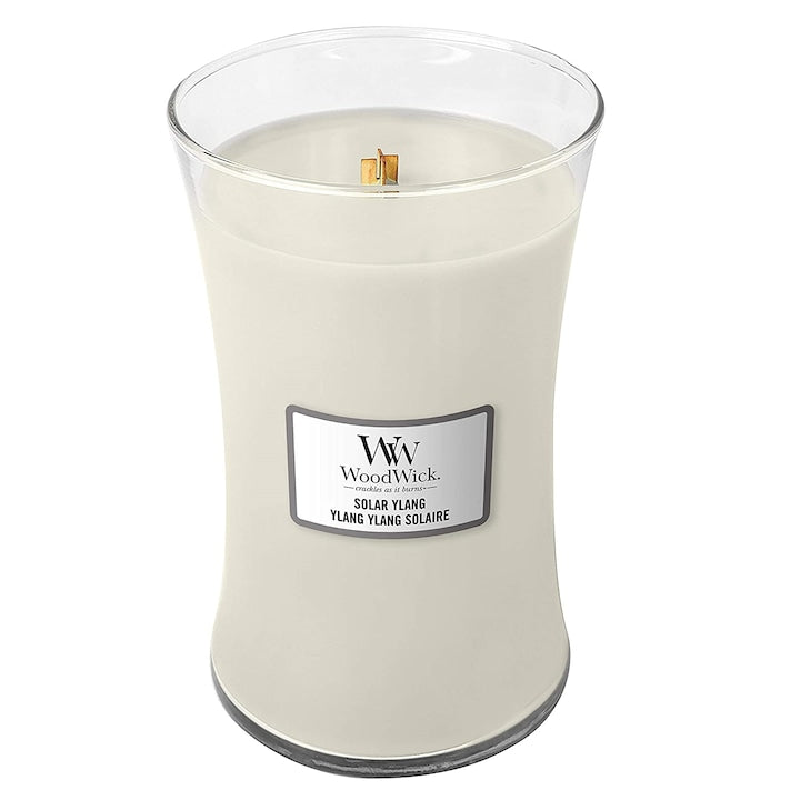 Woodwick Solar Ylang lumanare parfumata 610 g