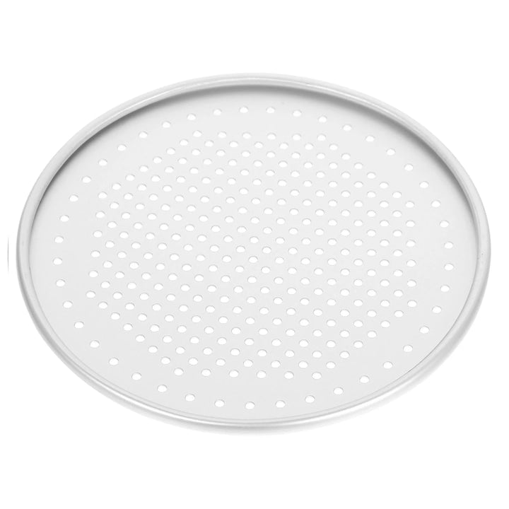 Tava pentru pizza YANYXR BCS3104733 aluminiu perforat cu strat antiaderent argintiu O 21 2 cm × 0 6 cm