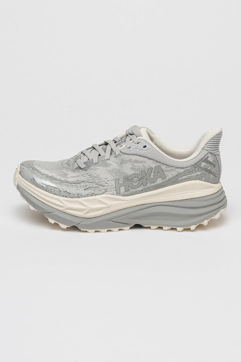 Hoka - Pantofi Stinson 7 din plasa pentru alergare trail Gri deschis/Gri cenusiu/Argintiu 12 rate cu 0% dobândă