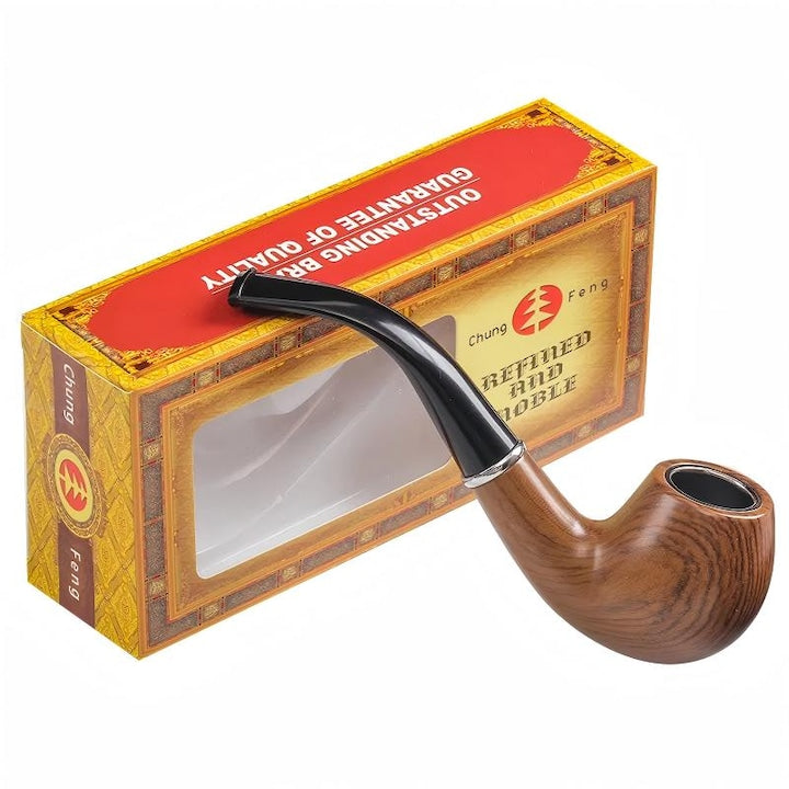 Set Pipa Elegance Gentleman Lemn Maro