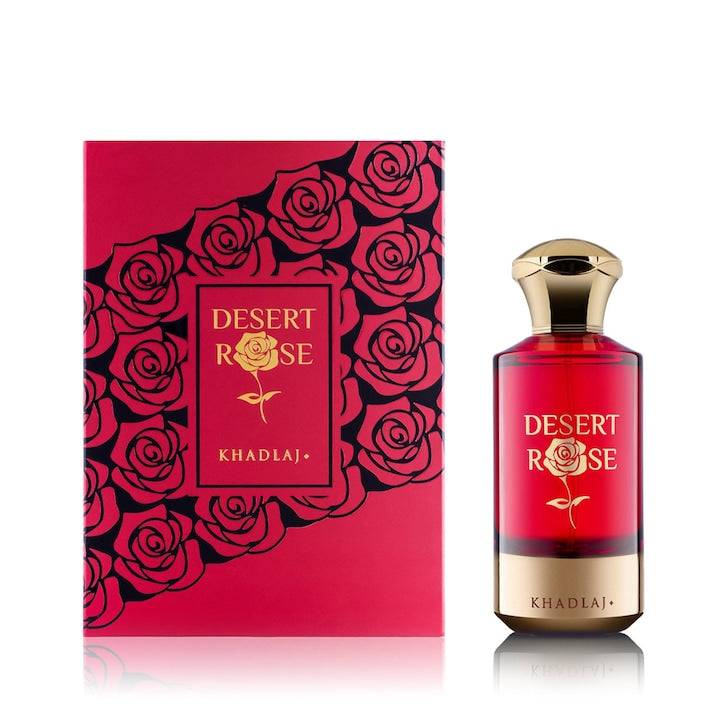 Khadlaj Desert Rose Eau de Parfum, floral-fruity, 100 ml, for women