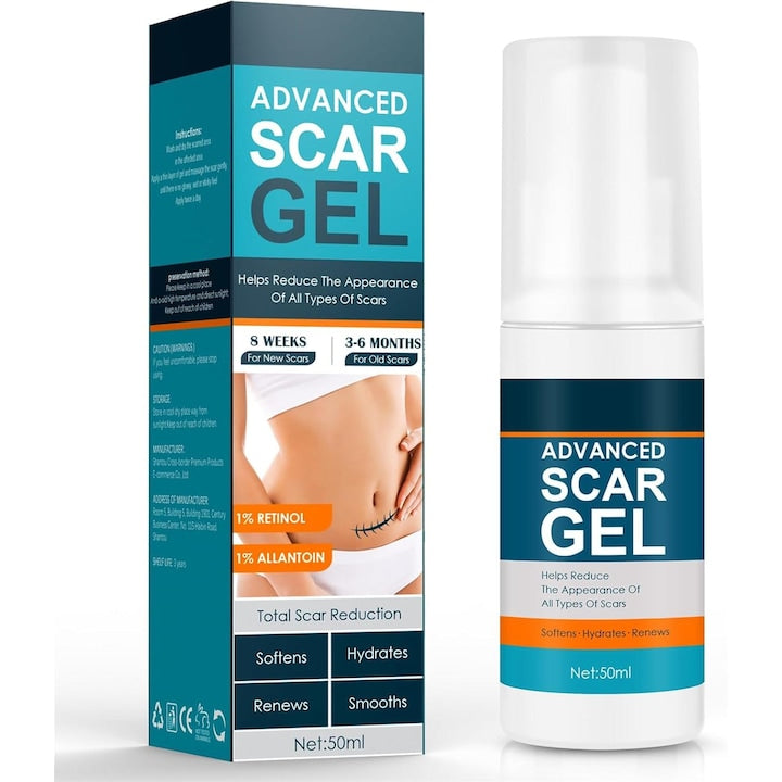 Gel pentru cicatrici bibubibu tratament avansat pentru cicatrici chirurgicale 50ml pentru fata si corp unisex