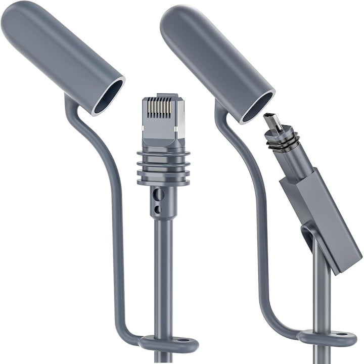 Capace de protecție din silicon PsAyl pentru cablu Starlink impermeabile și rezistente la praf set Gen 2/Gen 3 2 bucăți
