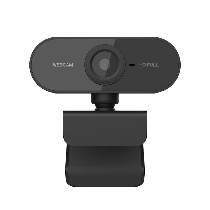 Camera web rotativa 1080P HD tehnologie de reducere a zgomotului autofocus compatibila cu PC-uri si laptopuri