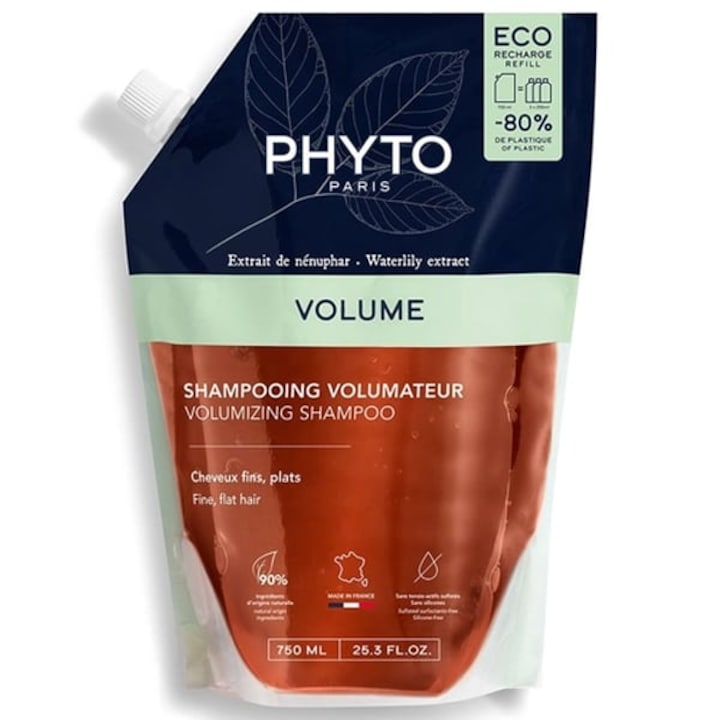 Phyto Volume Volumizing Shampoo nourishing shampoo for volume Refill 750 ml