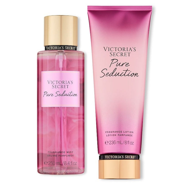 Victoria's Secret Pure Seduction Body Mist 250ml and Body Lotion 236ml Set