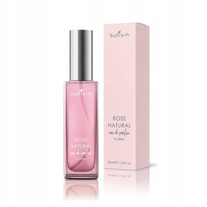 Parfum natural cu ulei de trandafir damasc 50ml Bulfresh