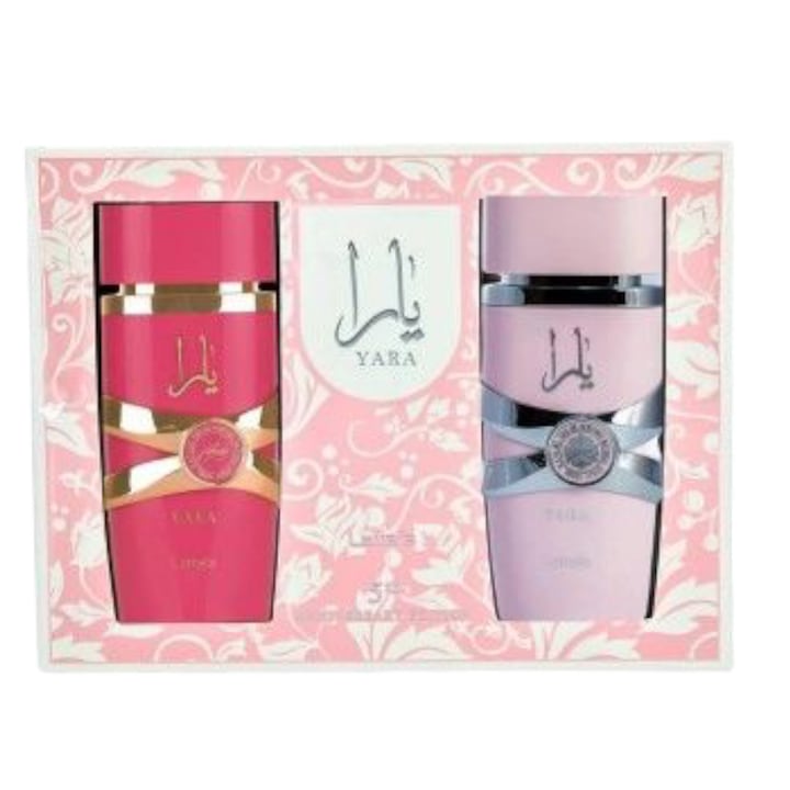Apa de Parfum Lattafa GIFT SET YARA 5th ANNIVERSARY Dama 2PC x 100ml