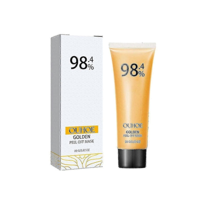 Masca de fata Peel Off cu Aur 24k Ouhoe 80g curatare profunda iluminare ten pentru toate tipurile de piele