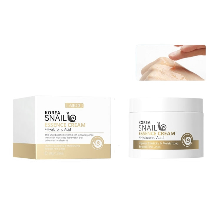 Crema de Față Laikou cu Esență de Melc 50 g Hidratare Intensă Anti-Rid Toate Tipurile de Ten