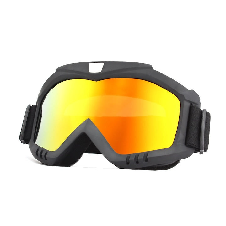 Motorcross Harley Goggles Outdoor Cycling Goggles Ski Goggles Tactical Masks Windproof Equipment Black