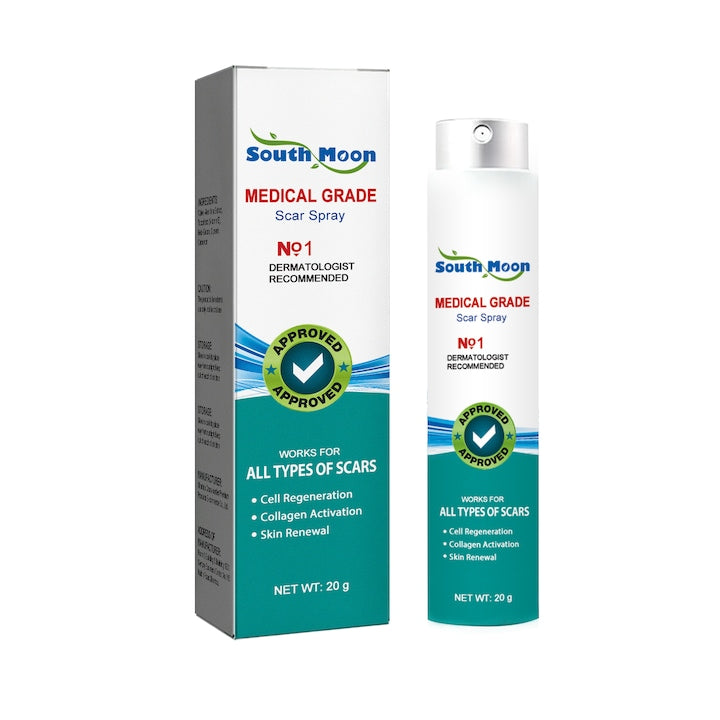 Spray pentru indepartarea cicatricilor pentru arsuri acnee si cheloide - 20 ml silicon de calitate medicala tratament pentru cicatrici cu alantoina si vitamina E pentru o piele neteda