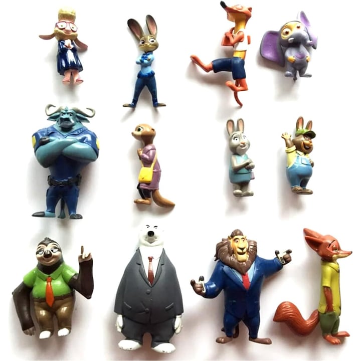 12 Zootopia Cake Toppers Cake Accessory