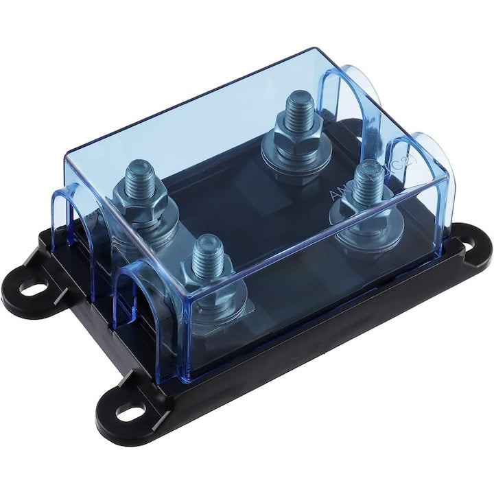 Mega 2-Way Fuse Holder 40A-500A 32V for 12V and 24V Systems, 1 piece