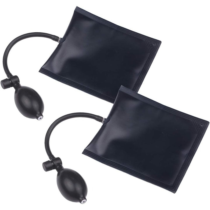 Set 2 Perna pneumatica pentru montaj usi si ferestre 15x16 cm max 200kg Negru