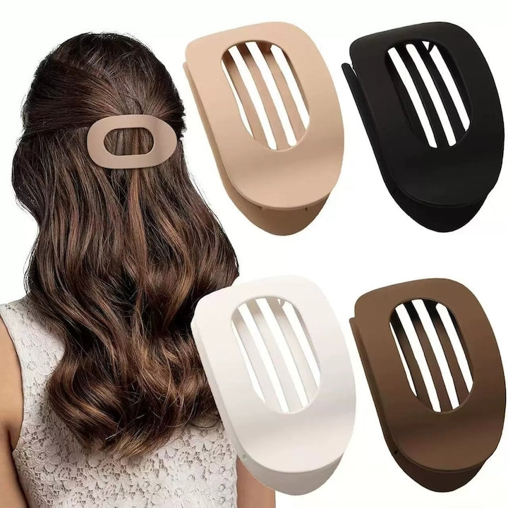 Set 4 Clame de Păr BEEVME Antiderapante Multicolor Dimensiuni Medii