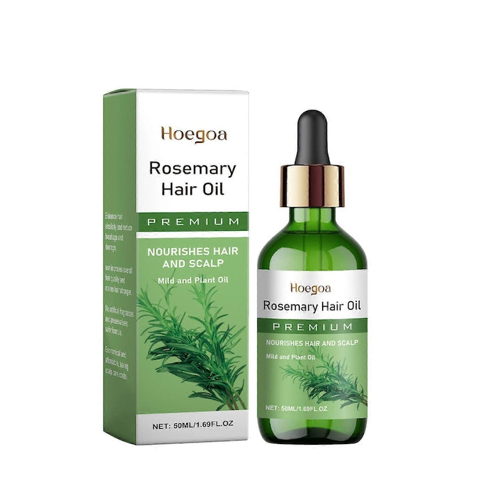Ulei natural de par cu rozmarin tratament pentru cresterea parului set 2 bucati ulei esential 50ml