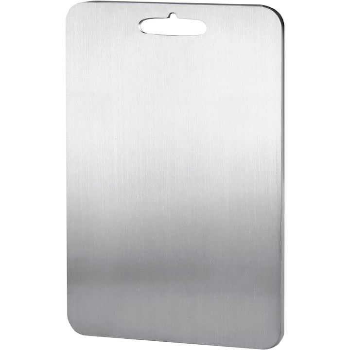 Titan Kitchen Chopping Board 34x23x0.12cm, Multifunctional, Odorless, Pure Titanium, Easy to Clean, Durable, Fast Defrosting Thermal Conductivity, Dishwasher Safe