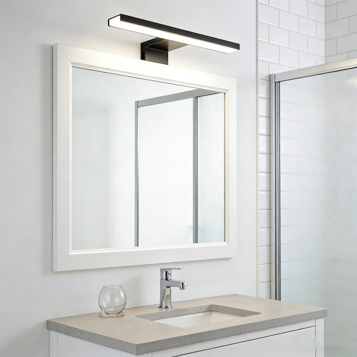 LED wall light 5W LED bathroom wall light mirror LED bathroom wall light bathroom lighting IP44 LED bathroom light fixtures bathroom mirror light 30cm cool white 6000K IP44 for bathroom ERWEY Energy efficiency class E