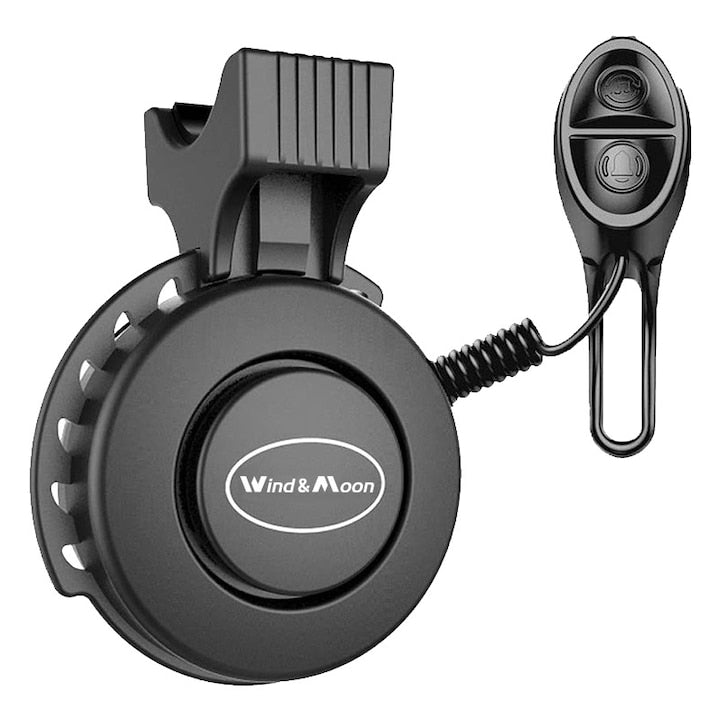 Bicicleta difuzoare electronice ZOUN, 4 moduri de voce volum reglabil 120dB usor si convenabil durata de viata de 180 de zile incarcare USB rezistenta la apa IP65 300mAh negru
