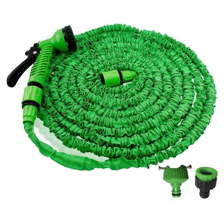 Furtun de gradina extensibil 30 M Verde