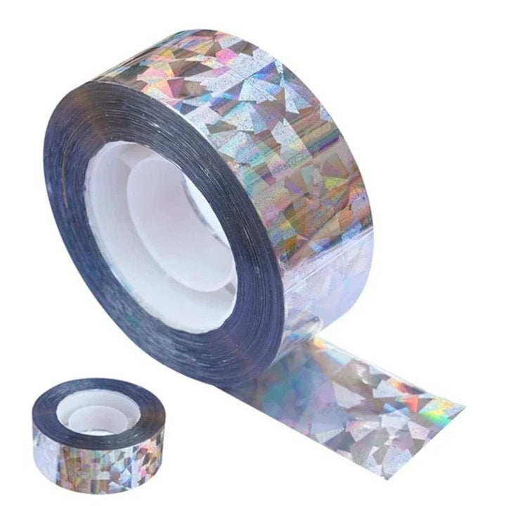 Banda reflectorizanta Anti-Pasari porumbei grauri ciori rola - 4.8cm x 35m