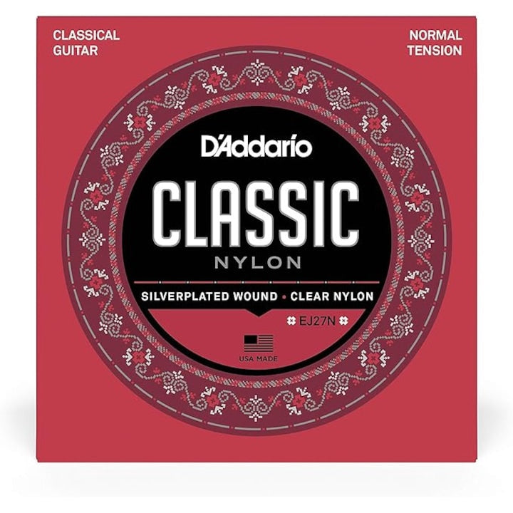 Corzi Chitara Clasica - Normal Tension - D'Addario EJ27N Student