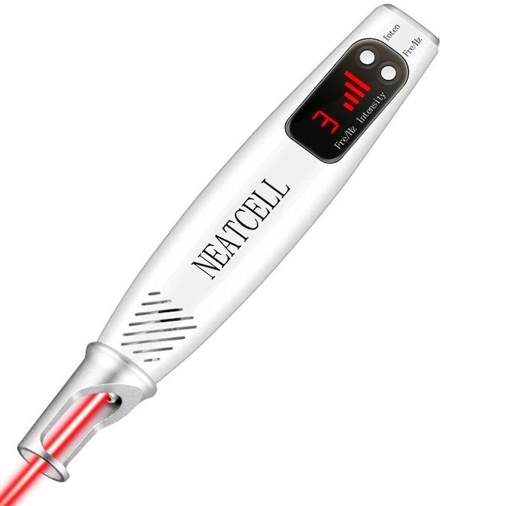 Aparat de ingrijire faciala WALALLA laser picosecund 4 intensitati alb/rosu 190x35x35mm