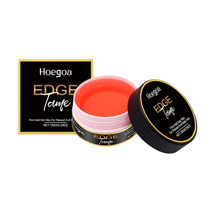 Gel de par pentru controlul marginilor fixare puternica margini groase gel de coafat non-gras nu exfoliaza nu lasa fire albe efect de lunga durata sustine cresterea parului formula naturala pentru toate tipurile de par 1 buc