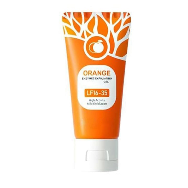 Gel exfoliant pentru fata si corp cu portocale 250ml pentru toate tipurile de ten cu extract natural de portocale