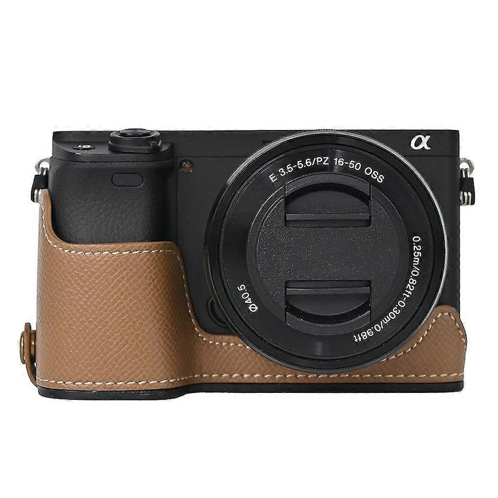 Husa pentru camera Sony A6400/A6300/A6100/A6000 Maro
