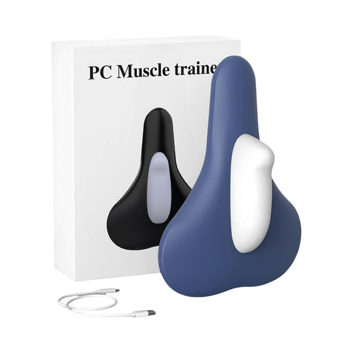 Dispozitiv electric Kegel 15 moduri de vibratie 22x15cm albastru/alb