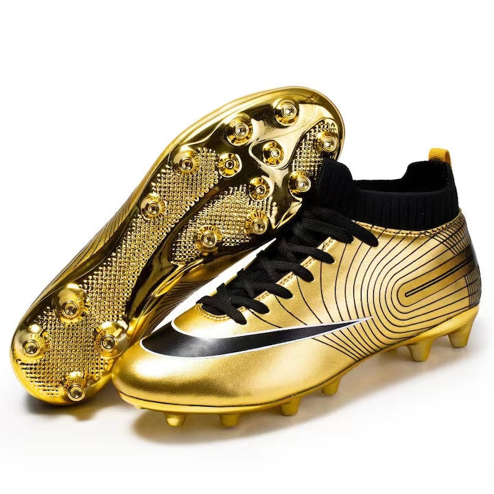 ANUTETOUNI - Football boots Polyurethane Gold 12 installments with 0% interest