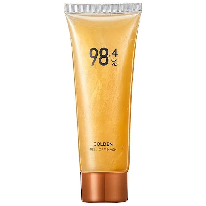 Masca Golden Peel Off 24k - Anti-Imbatranire Curatare Profunda & Stralucire Instantanee cu Colagen si Vitamina E Pentru Ten Sensibil Uleios cu Pori Inchisi 80g