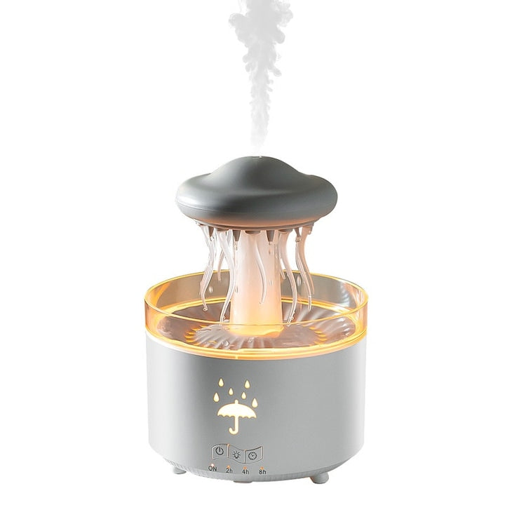 Umidificator Meduza Forma V89 Efecte multiple de iluminare,Alb