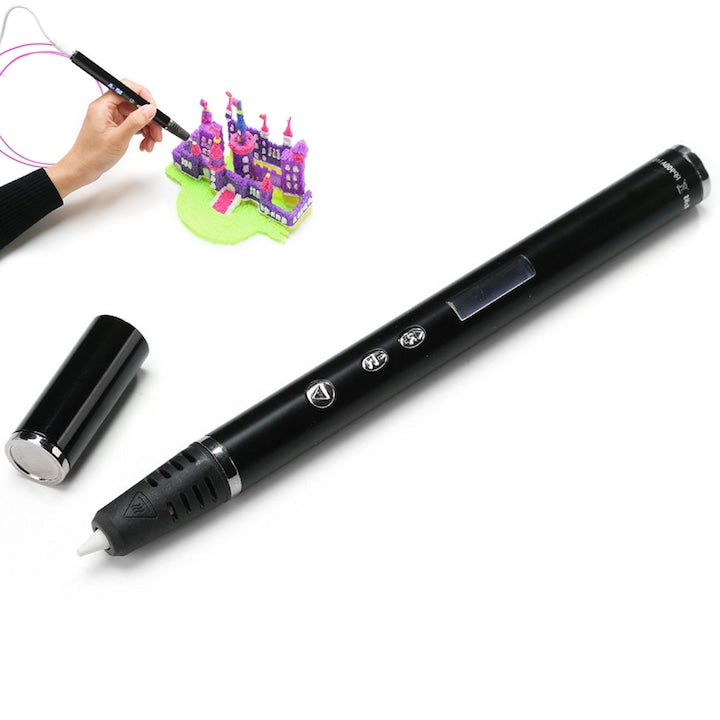 3D Piduules pen 3D printing technology metal casing black