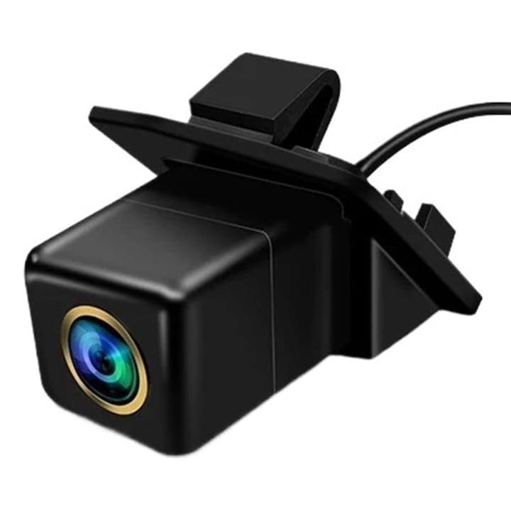 Camera De Marsarier Dedicata Pentru Mercedes Benz W204 W212 W221 Montaj In Maner Portbagaj unghi ultra-larg de 170° Viziune Nocturna Rezolutie HD Conexiune RCA IP67 Rezistenta La Apa OUYLAF Negru