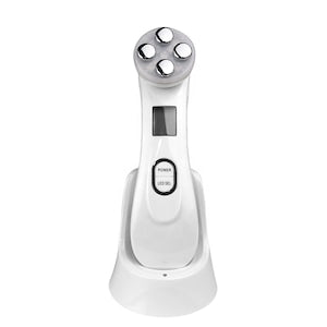 Aparat tratament facial Mezoterapie si Radiofrecventa pentru intinerirea pielii 5 in 1 anti rid inchide porii anti acnee albire lifting si regenerare
