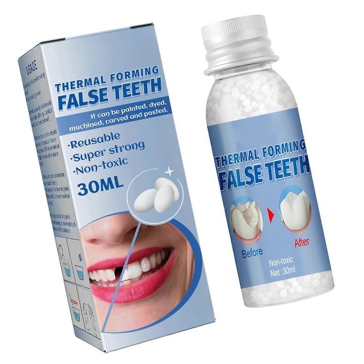 Kit de reparare dinti falsi granule termoformabile 30ml multicolor